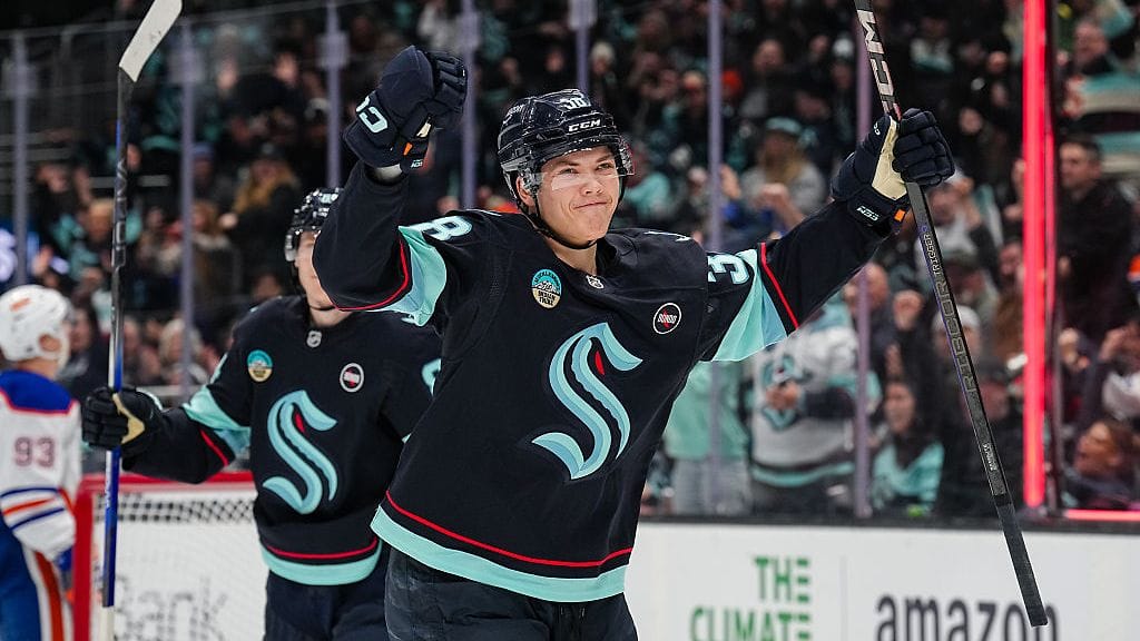 Jani Nyman on mukana Seattlen NHL-avauksessa.