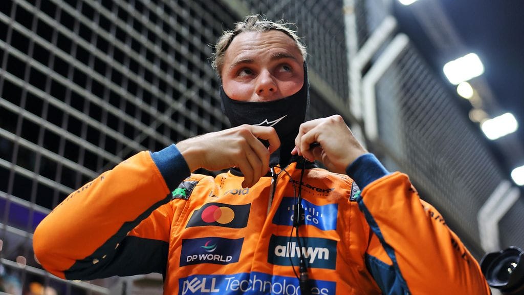 Oscar Piastri kävi kuumana.