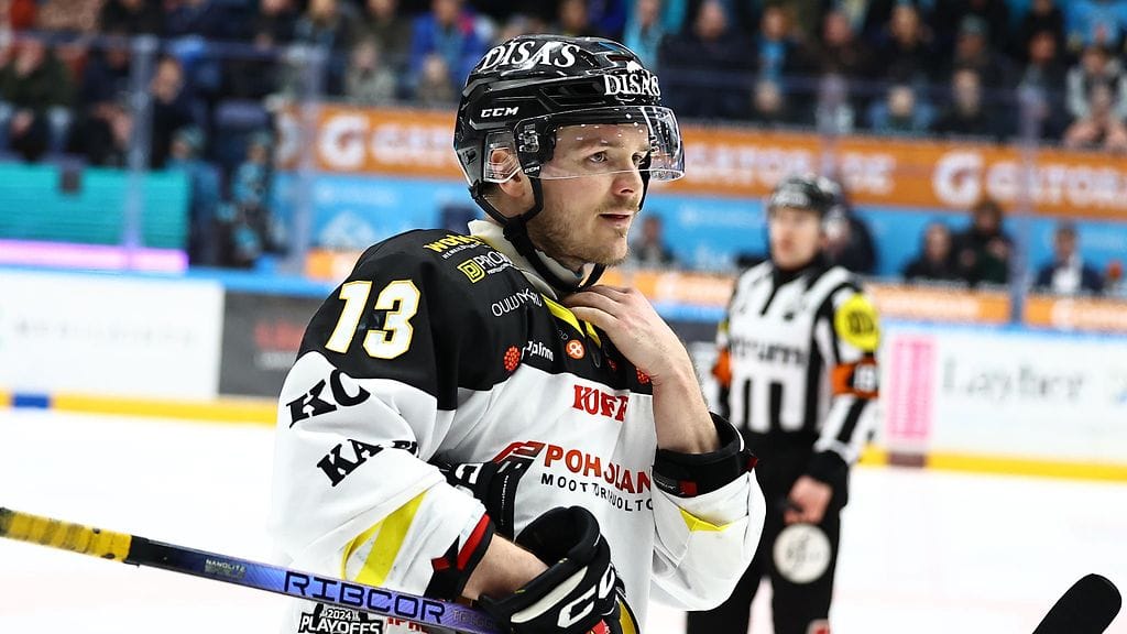 Julius Junttila pelasi Kärpissä viimeksi kaudella 2023–2024.