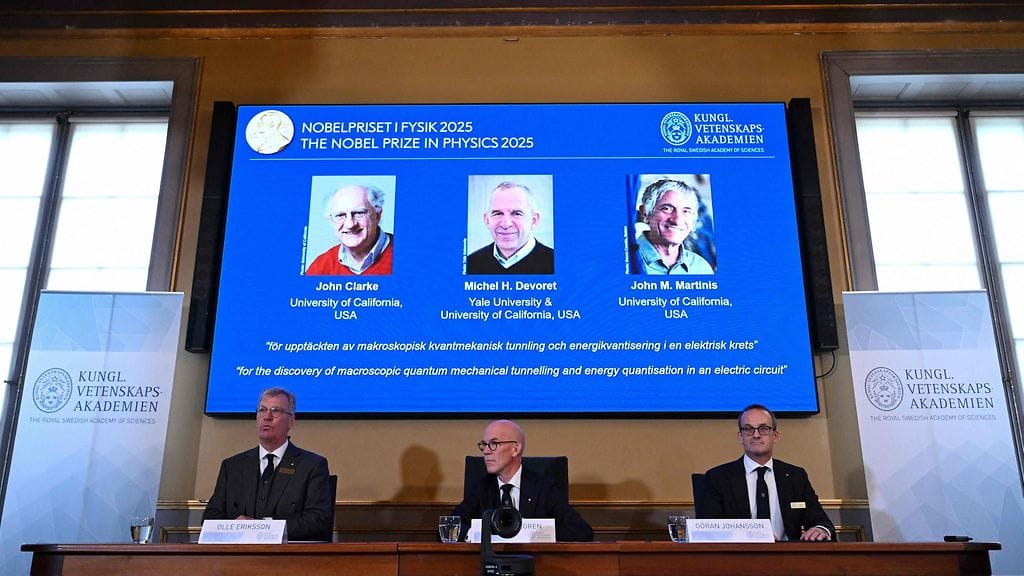 Palkitut ovat kotoisin Britanniasta, Ranskasta ja Yhdysvalloista.