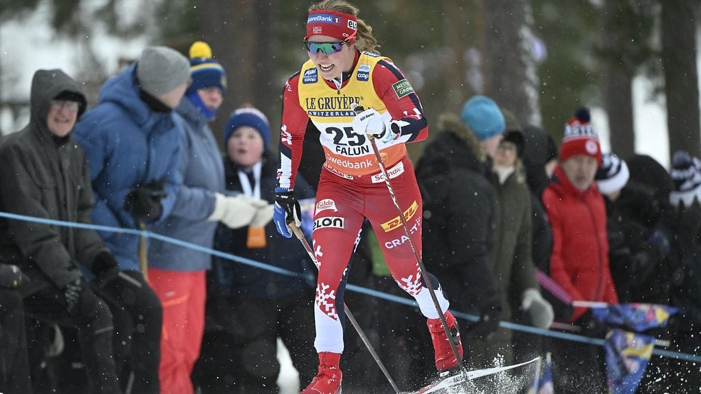 Helene Marie Fossesholm, 24, on päättänyt lopettaa hiihtouransa.