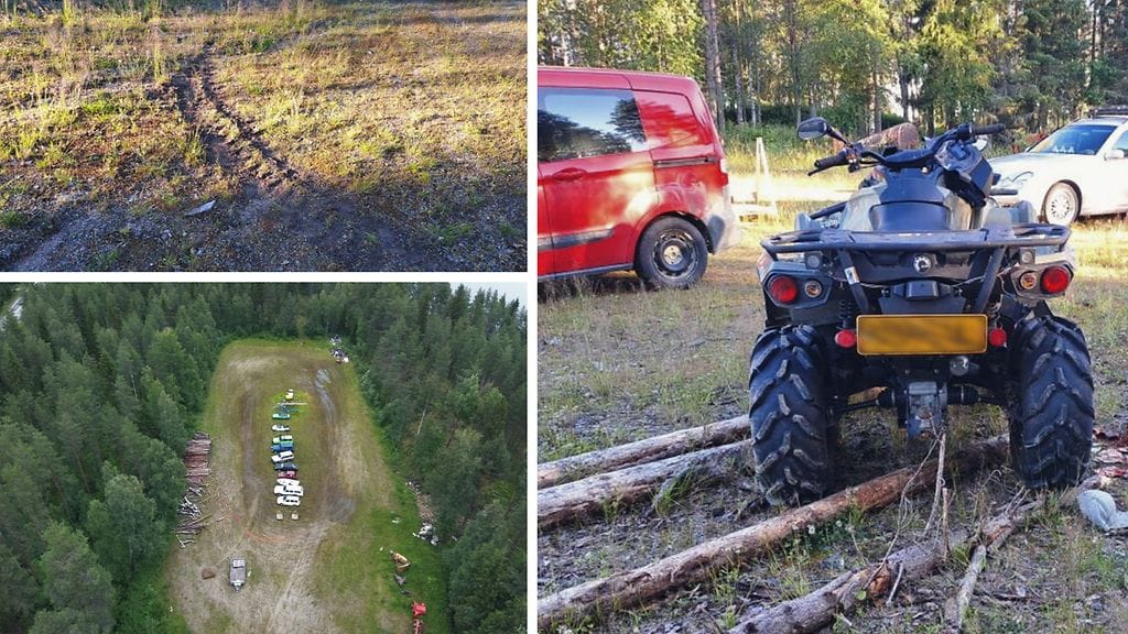 Poliisin kuvaa turmapaikalta.