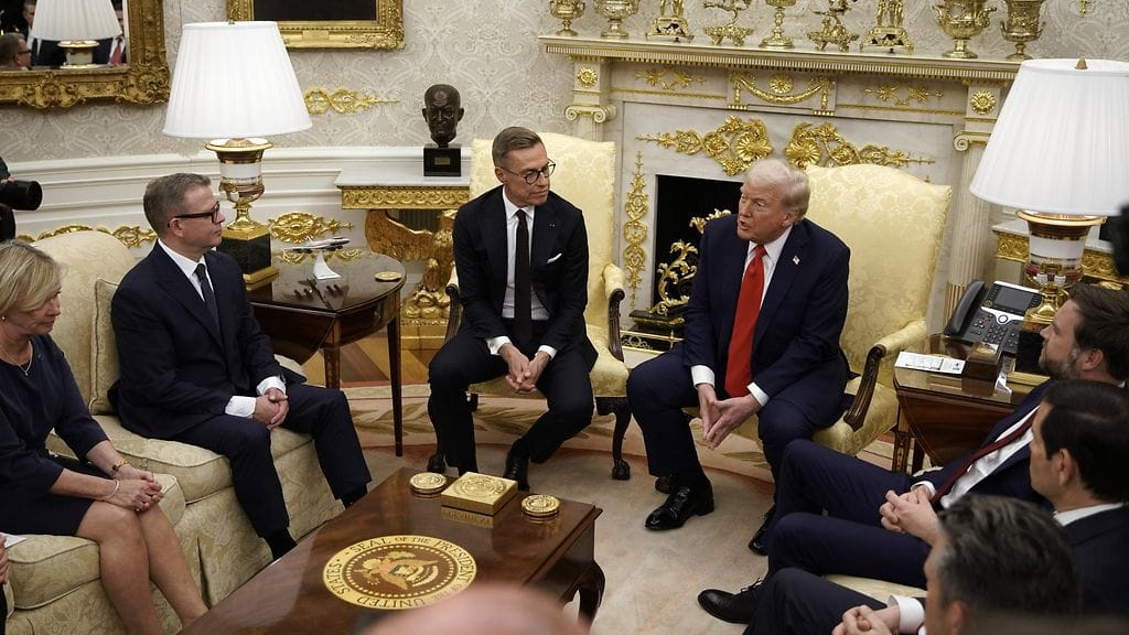 Petteri Orpo Trump Valkoinen talo