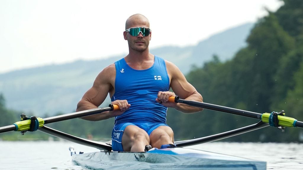 Joel Naukkarisella menee lujaa. Arkistokuva.