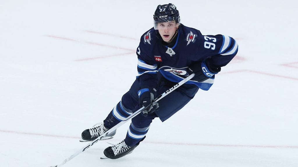 Brad Lambert jatkaa kauttaan AHL-seura Manitoba Moosen riveissä.