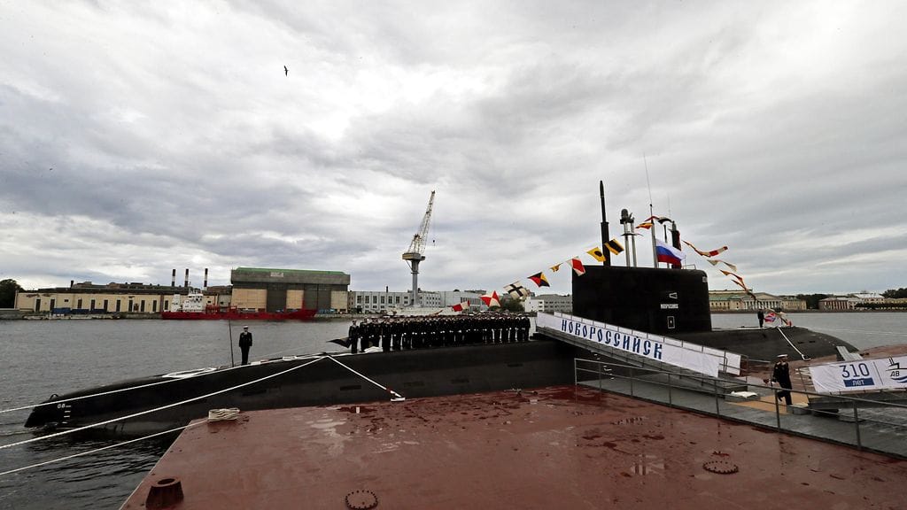 Kuvassa Novorossiysk-sukellusvene Pietarissa vuonna 2014. Kuva ei liity tapaukseen.