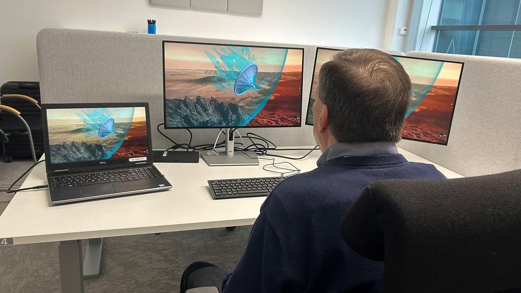 Elomatic, Mars-laskeutuja, laskentamalli