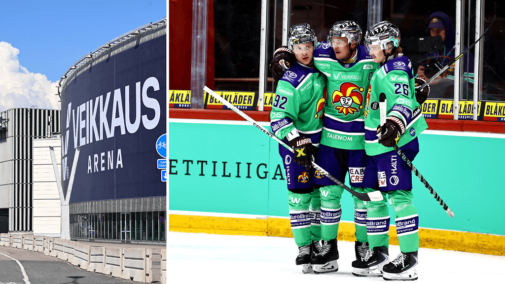 Jokerit tulee vetämään Veikkaus-areenan piukkaan.