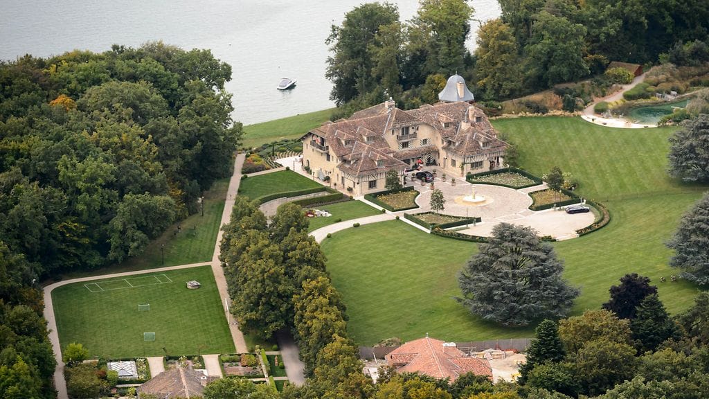 Kuvassa Michael Schumacherin koti Sveitsin Glandissa.