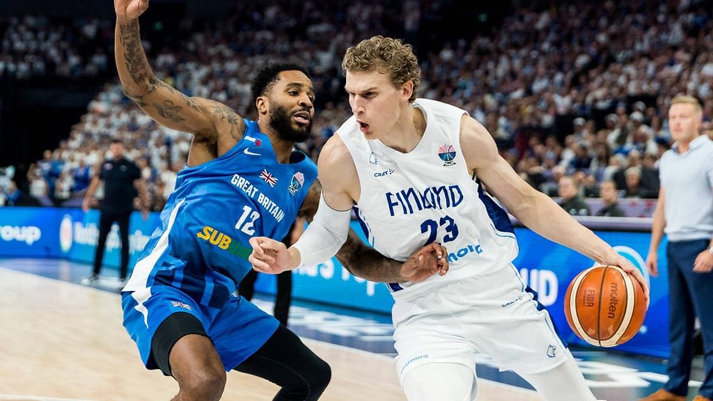 Iso-Britannia hävisi Lauri Markkasen tähdittämälle Suomelle lukemin 79–109 koripallon EM-kisoissa.