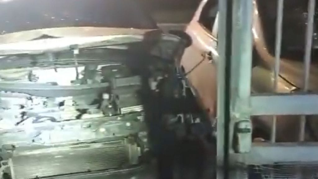 Kuvakaappaus italialaisen Report-kanavan videolta.