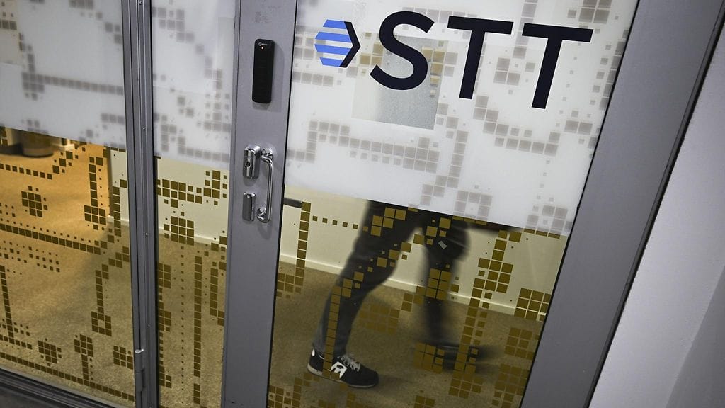 Kuvassa STT:n toimitus Helsingin Ruoholahdessa torstaina.