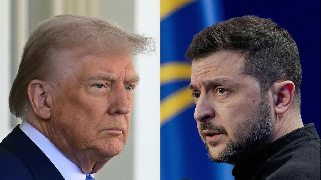 Yhdysvaltain presidentti Donald Trump kertoi sunnuntaina toimittajille olevansa "pettynyt" Ukrainan presidenttiin Volodymyr Zelenskyihin.