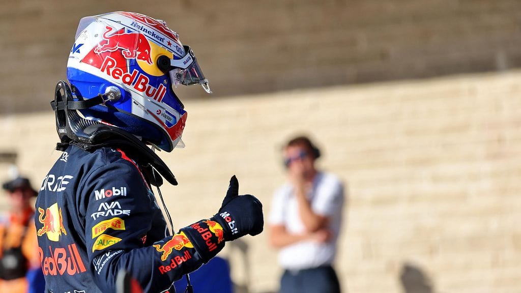 Max Verstappen oli ykkönen sprinttiaika-ajossa Austinin radalla.