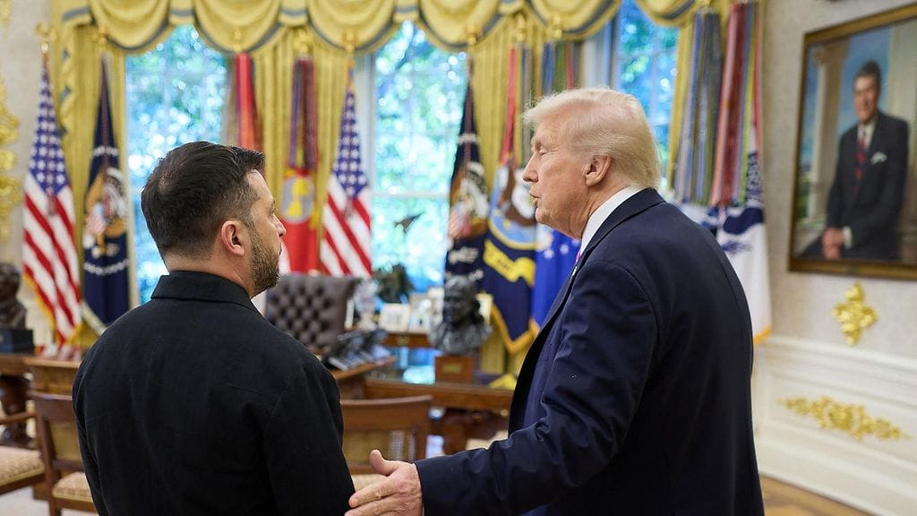 LK 1810 Trump ja zelenskyi valkoisessa talossa