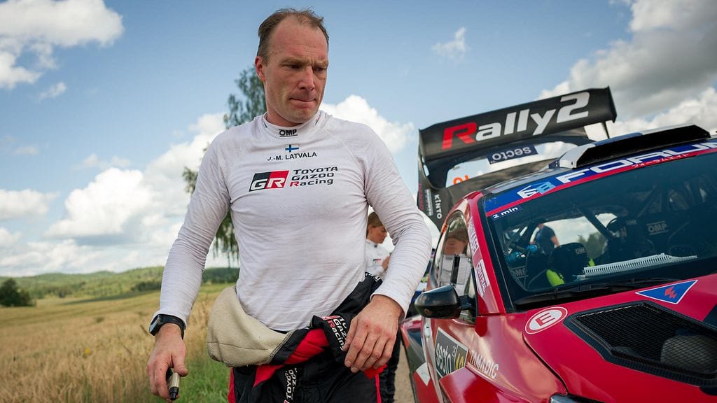 Jari-Matti Latvala ajaa edelleen kilpaa aktiivisesti Toyotan tallipomon töiden ohella.