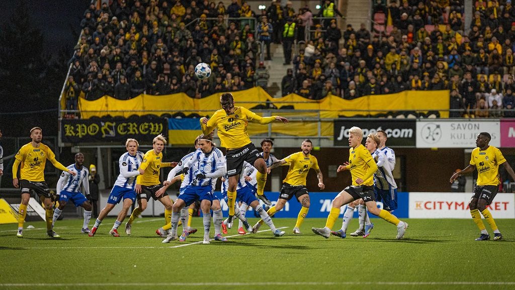 KuPS ja HJK kohtasivat sunnuntaina Kuopiossa.