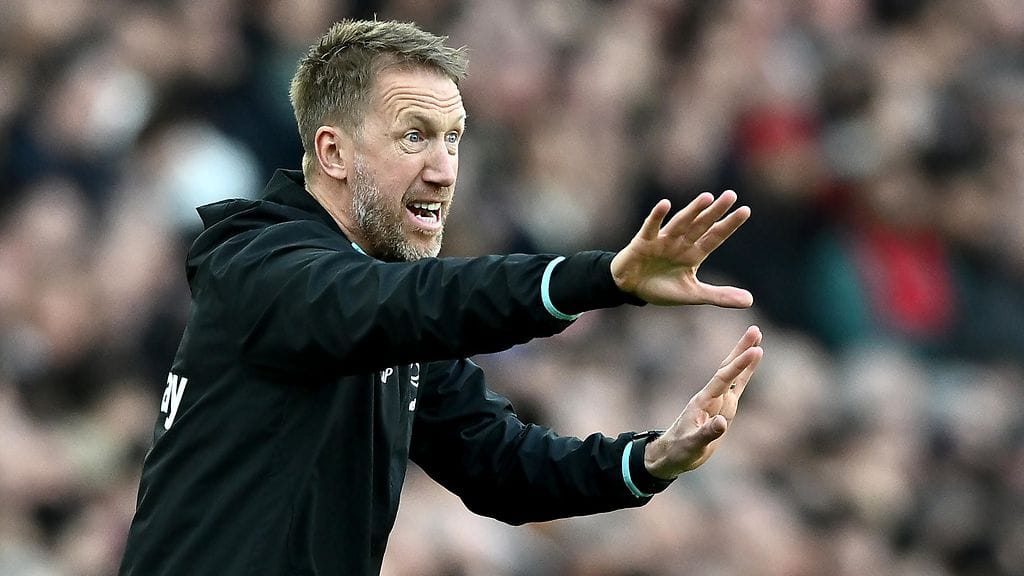 Graham Potter on Ruotsin uusi päävalmentaja.
