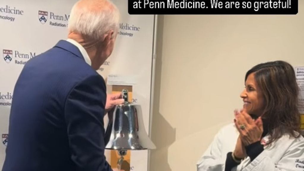 Kuvankaappaus Instagram stories Ashley Biden