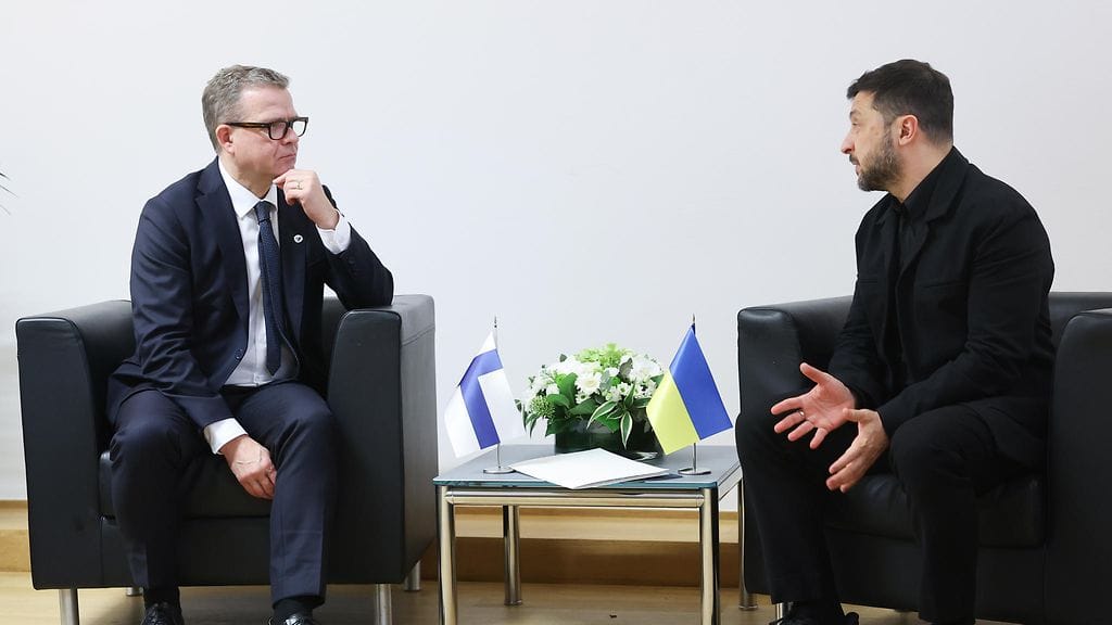 Orpo ja Zelenskyi tapasivat Brysselissä