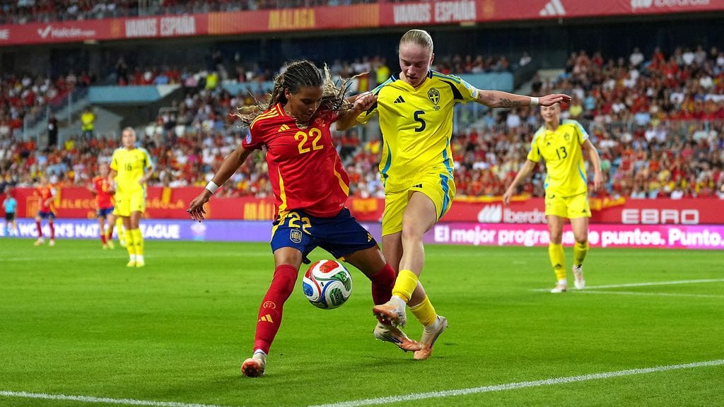 Ruotsi hävisi Espanjalle maalein 0-4.