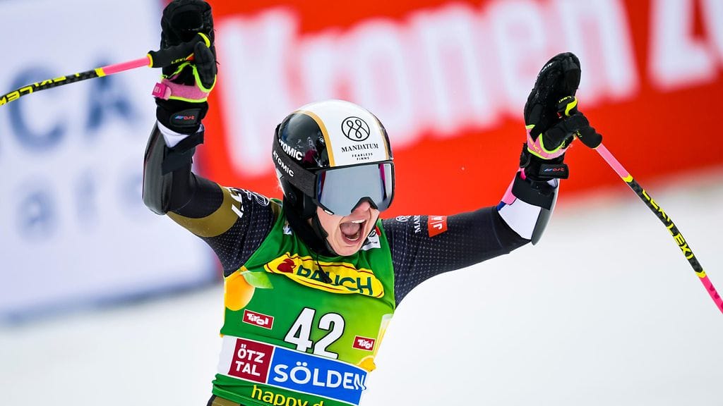 Erika Pykäläinen riemuitsi uransa parasta maailmancupin sijoitusta Itävallassa.