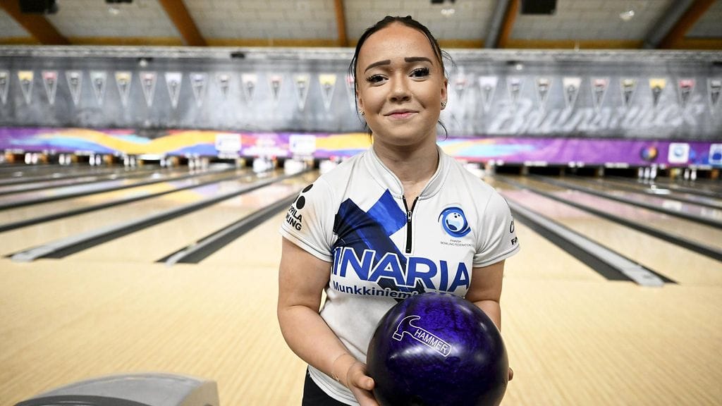 Suomen keilaajalupaus Emma Palermaa, 15, on Euroopan mestarien cupin voittaja.