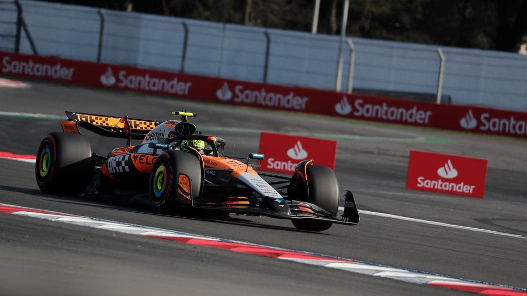 Lando Norris ajoi ylivoimaiseen voittoon Meksikon GP:ssä.