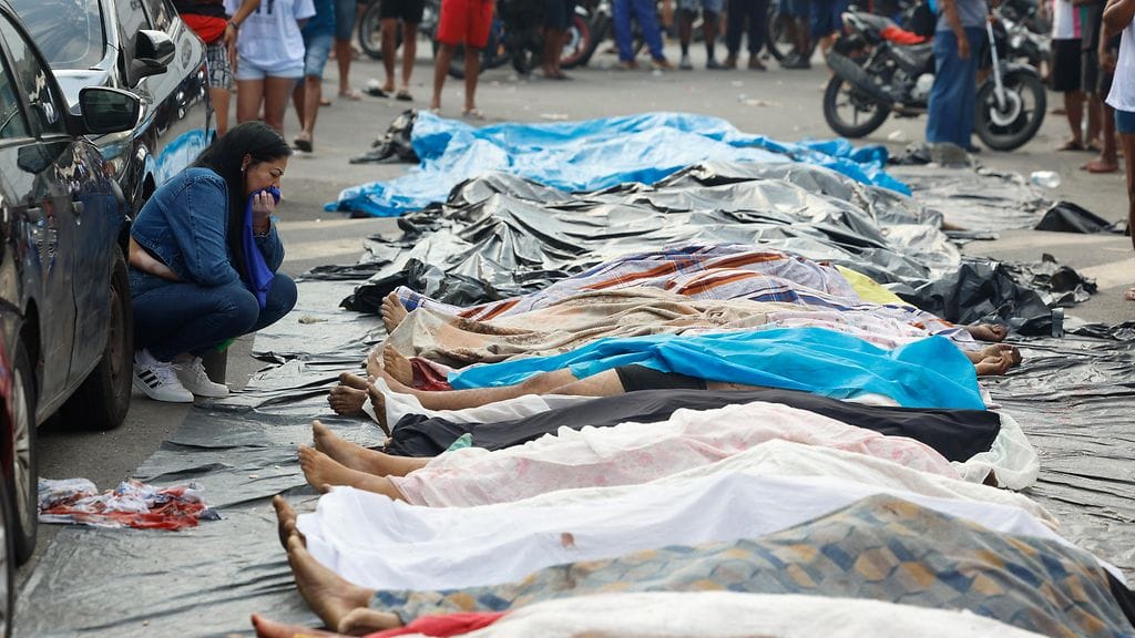 AOP Yli sata kuoli valtavassa huumeiden vastaisessa operaatiossa Brasiliassa