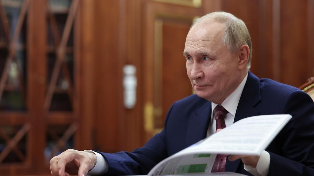 Venäjän presidentti Vladimir Putin 20. lokakuuta.