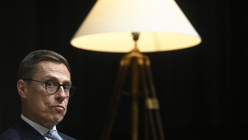 Presidentti Stubb 24. lokakuuta.