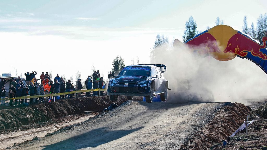 Kalle Rovanperä oli kolmanneksi nopein Japanin testierikoiskokeella.