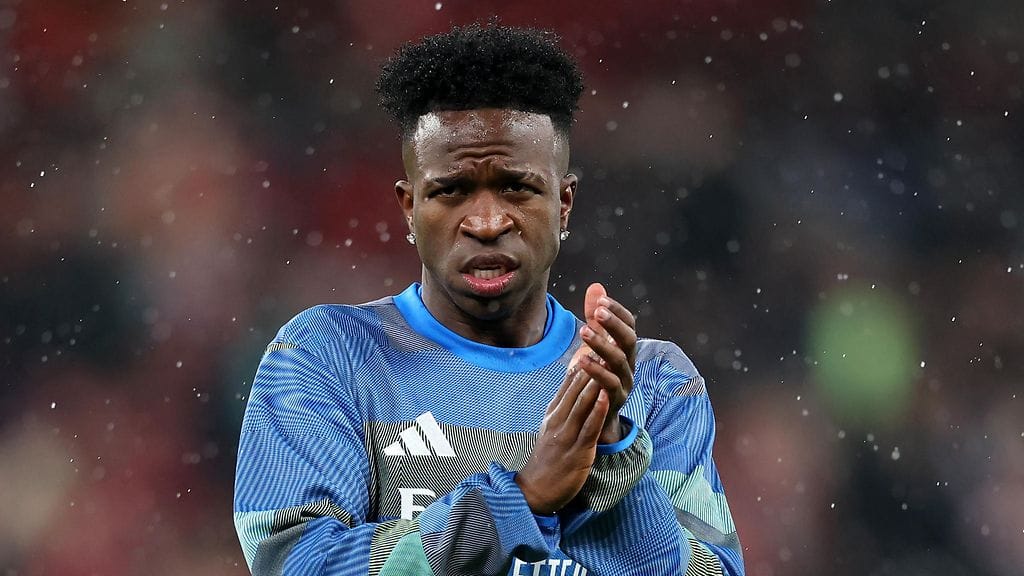 Real Madridin Vinicius Junior on Bildin mukaan lähtökuopissa.