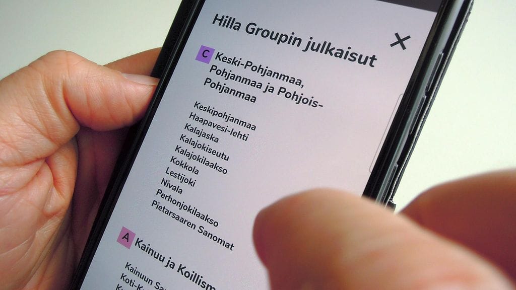 Hilla Group yhdistää lehtiä ja vähentää niiden ilmestymiskertoja.
