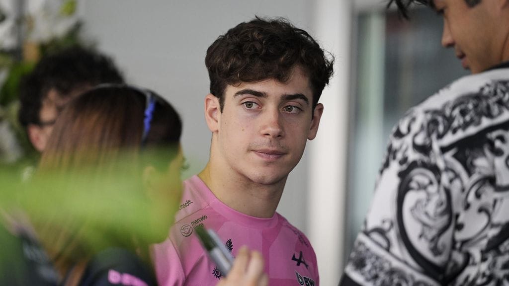 Franco Colapinto jatkaa Alpinella.