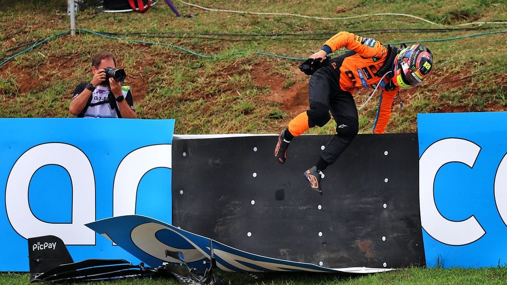 Oscar Piastrin sprintti päätyi ulosajoon.