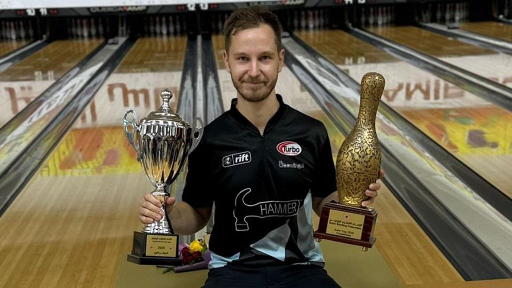 Tomas Käyhkö juhli Amir Cupin voittoa.