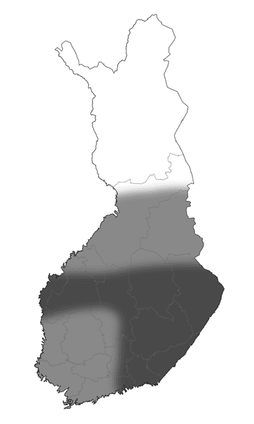 Myyrätiheydet syksy 2025