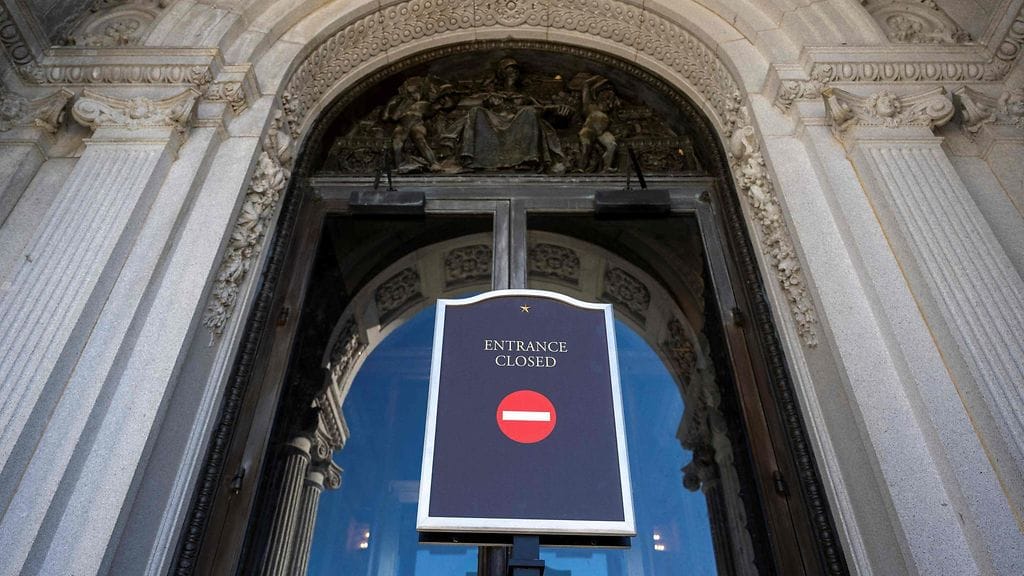 Kongressin kirjasto pysyi suljettuna 21. lokakuuta sulun takia.