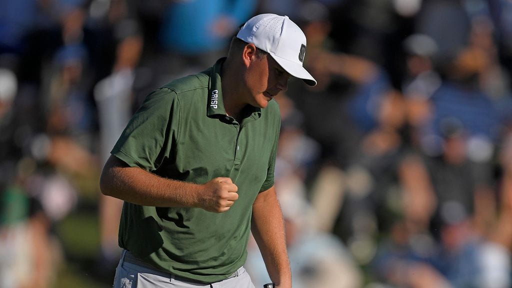 Sami Välimäki, 27, sijoittui jaetulle toiselle sijalle PGA-kiertueen kisassa Meksikossa.