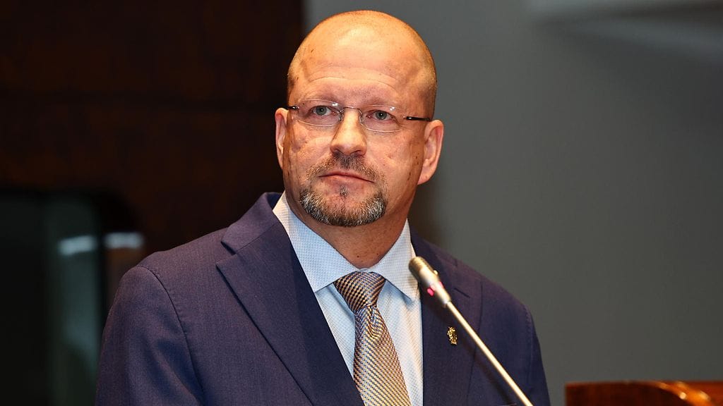Vornanen kertoo olevansa arvoiltaan perussuomalainen.