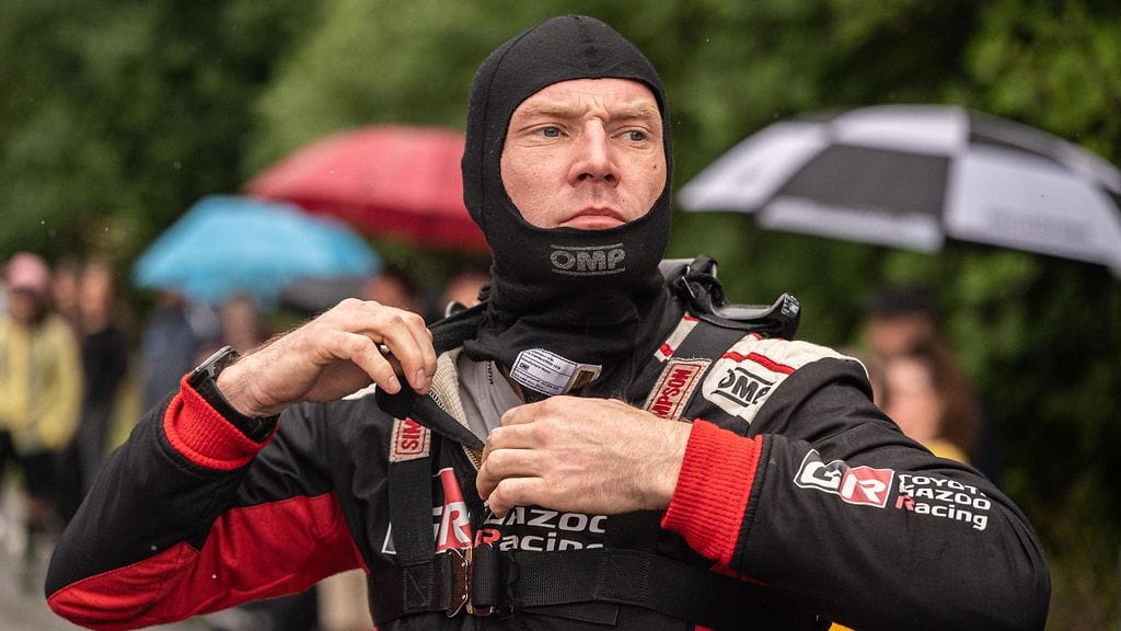 Jari-Matti Latvala on ajanut myös kilpaa tallipäällikön hommien ohella.