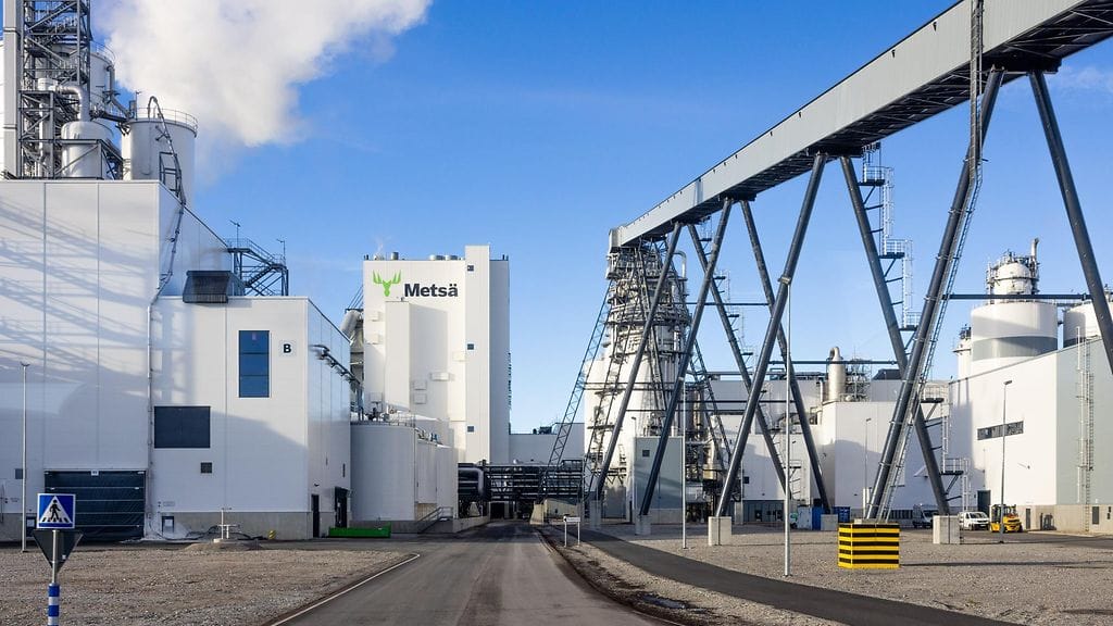 Metsä Fibre on osa Metsä Groupia. Arkistokuva.