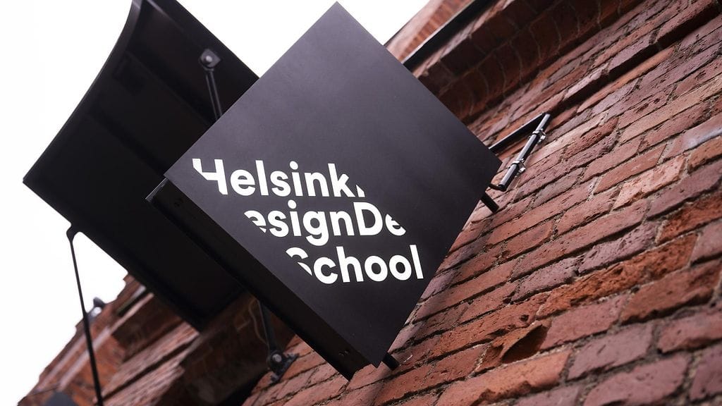 Helsinki Design Schoolin kampus sijaitsi Helsingin keskustassa.