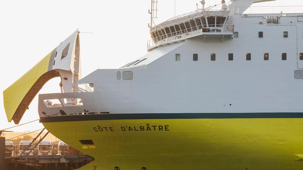 Kuvituskuvaa DFDS-varustamon aluksesta.