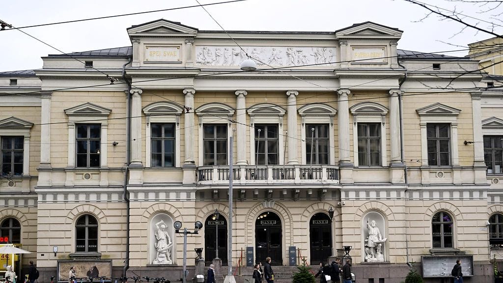 Vanha Ylioppilastalo 12. marraskuuta