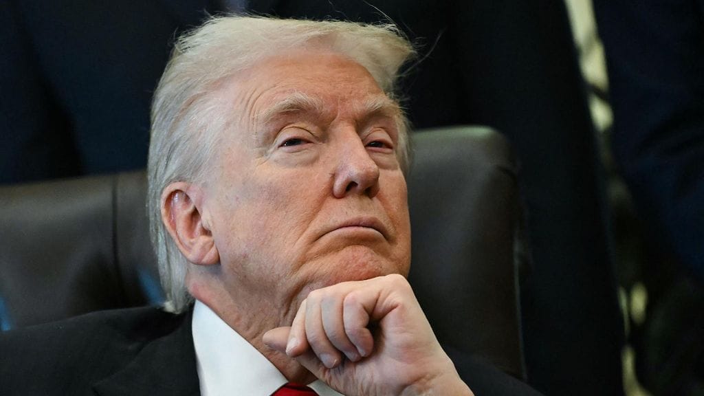 Yhdysvaltojen presidentti Donald Trump 6. marraskuuta Valkoisessa talossa.