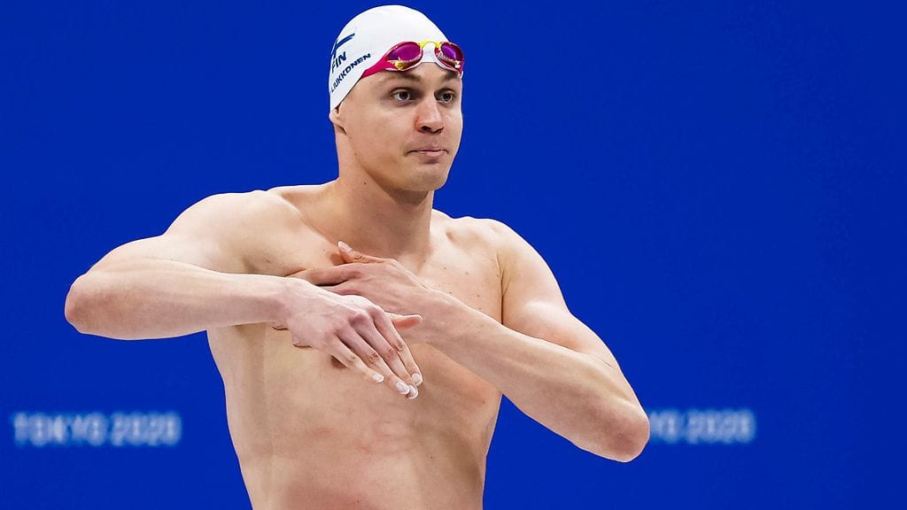 Ari-Pekka Liukkonen Tokion olympialaisissa kesällä 2021.