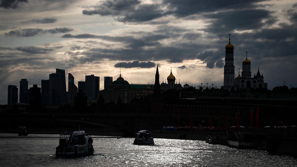 Kuvituskuvassa näkymä Moskovan Kremliin.