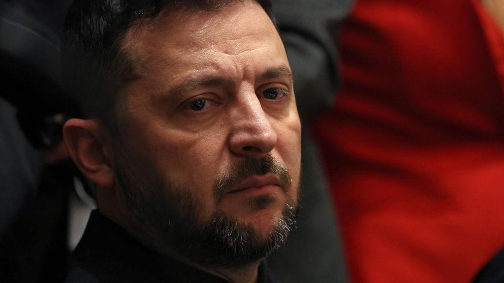 Ukrainan presidentti Volodymyr Zelenskyi 17. lokakuuta.